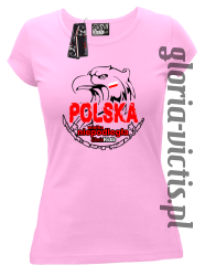 Polska Wielka Niepodległa - Koszulka damska - różowy
