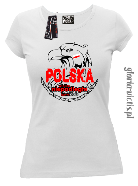 Polska Wielka Niepodległa - Koszulka damska - biały