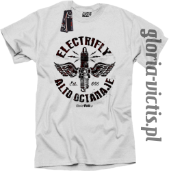 Electrifly Alto Octanaje - Koszulka męska biała 