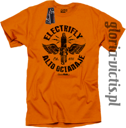 Electrifly Alto Octanaje - Koszulka męska pomarańcz 