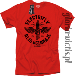 Electrifly Alto Octanaje - Koszulka męska czerwona 