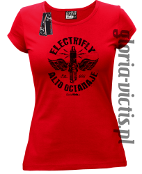 Electrifly Alto Octanaje - Koszulka damska czerwona 