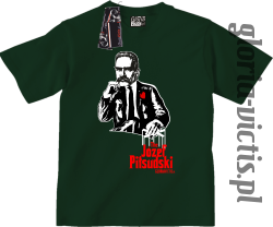 The Józef Piłsudski Modern Style - koszulka dziecięca - butelkowa