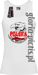 Polska Wielka Niepodległa - Top damski - biały
