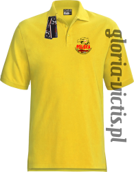 Polska Wielka Niepodległa - Koszulka męska Polo - żółty