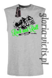 Rock and Roll Bike Ride EST 1765 - Bezrękawnik męski  - melanż