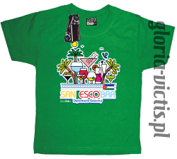 San Escobar Diplomatic Country - Koszulka dziecięca - zielony