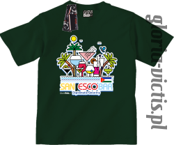 San Escobar Diplomatic Country - Koszulka dziecięca - butelkowy